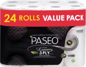 Paseo-3-Ply-Luxury-Toilet-Tissue-24-Pack on sale