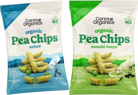 Ceres-Organics-Organic-Pea-Chips-100g on sale