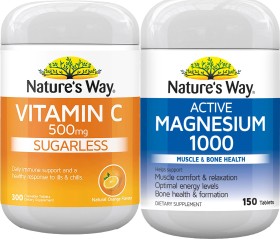 Natures-Way-Vitamins-150-300s on sale