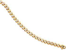 9ct-Diamond-Bracelet on sale