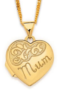 9ct-15mm-Mum-Heart-Locket on sale
