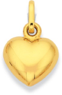 9ct-10mm-Puff-Heart-Charm on sale