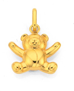 9ct-Teddy-Bear-Charm on sale