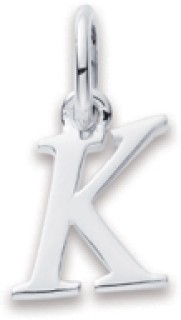 Sterling-Silver-Mini-Letter-K-Pendant on sale