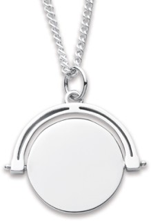 Sterling-Silver-Disc-Spinner-Pendant on sale