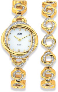 Elite-Ladies-Watch-Bracelet-Set on sale