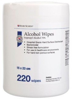 Henry-Schein-Alcohol-Wipes-Hospital-Grade-220-Tub on sale