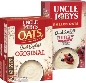 Uncle-Tobys-Oats-Quick-Sachet-8-10-Pack-or-Delicious-8-Pack on sale