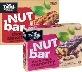 Tasti-Nut-Bars-210g on sale