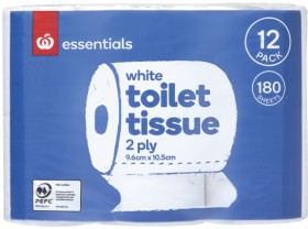 Essentials-Toilet-Tissue-12-Pack on sale