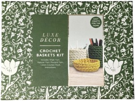 Luxe-Decor-Crochet-Baskets-Kit on sale