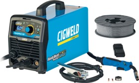 Cigweld-HandyWeld-MIG-Welder-160A-WeldSkill-Gasless-Welding-Wire-Combo on sale