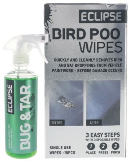 Eclipse-Bug-Tar-Remover-Bird-Poo-Wipes-Combo on sale