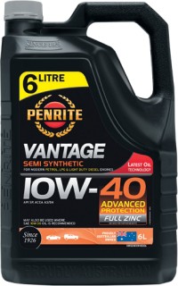 Penrite-Vantage-10W-40-6L on sale