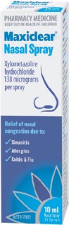 Maxiclear-Xylometazoline-Nasal-Spray-10ml on sale