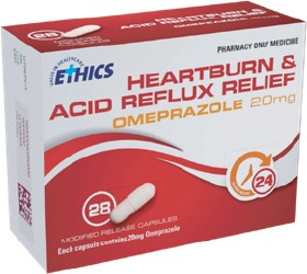 Ethics-Omeprazole-20mg-Heartburn-and-Acid-Reflux-Relief-28-Capsules on sale