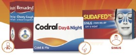 Codral-Sudafed-Benadryl-Range on sale
