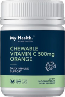My-Health-Vitamin-C-500mg-Orange-Chewable-200s on sale