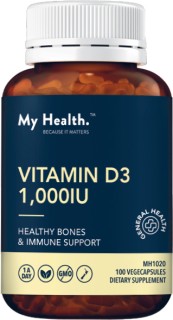 My-Health-Vitamin-D3-1000IU-VCaps-100s on sale