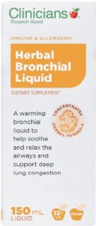 Clinicians-Herbal-Bronchial-Liquid-150ml on sale