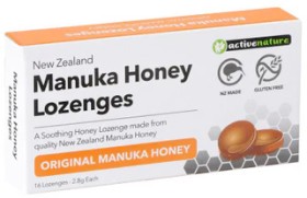 Active-Nature-Manuka-Honey-Lozenges-Original-16s on sale
