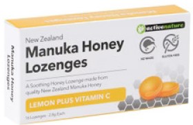 Active-Nature-Manuka-Honey-Lozenges-Lemon-Vitamin-C-16s on sale
