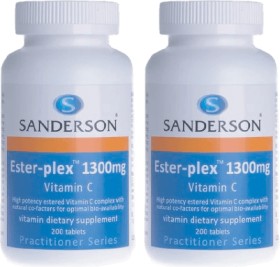 Sanderson-Ester-plex-1300mg-Vitamin-C-200-Tablets on sale