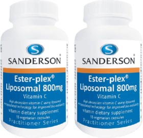 Sanderson-Ester-plex-Liposomal-800mg-Vitamin-C-55-Capsules on sale