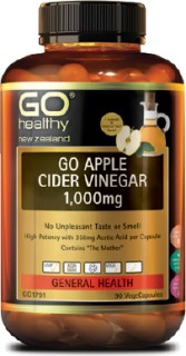 GO-Healthy-Apple-Cider-Vinegar-1000mg-90s on sale