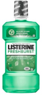 25-off-RRP-on-Listerine-Freshburst-Antibacterial-Mouthwash-1L on sale