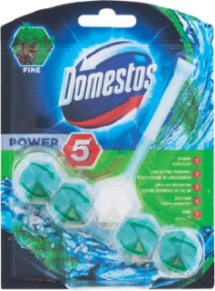 Domestos-Power-5-Toilet-Block-Pine-40g on sale