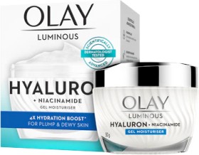 NEW-Olay-Luminous-Hyaluron-Niacinamide-Gel-Moisturiser-50g on sale