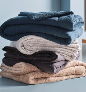 KOO-Teddy-Reversible-Blankets on sale