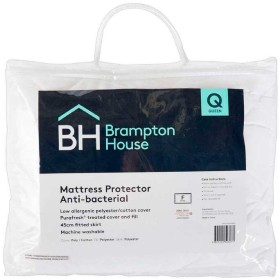40-off-Brampton-House-Anti-Bacterial-Fitted-Mattress-Protector on sale