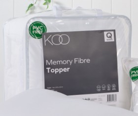 KOO-Memory-Fibre-Topper on sale