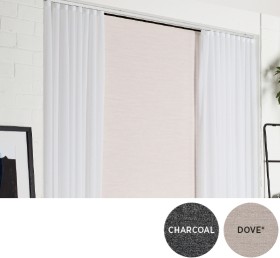 40-off-Luxe-Blockout-Roller-Blinds-with-S-Fold-Sheer-Curtains on sale