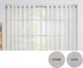 40-off-Neutrals-Sheer-Eyelet-Curtains on sale