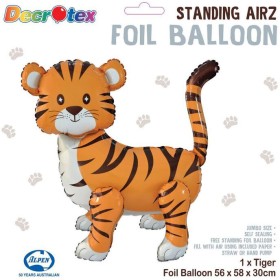 Decrotex-Standing-Airz-Animal-Balloon-Tiger on sale