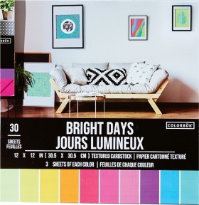 Colorbok-Bright-Days-Jours-Lumineux-12in-x-12in-Paper-Pack on sale