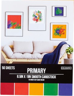 Colorbok-Primary-85in-x-11in-Paper-Pack on sale