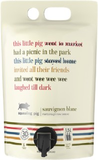 NEW-Squealing-Pig-Pinot-Gris-or-Savignon-Blanc-Bagnum-15L on sale