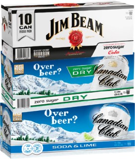 Jim-Beam-Cola-Zero-48-Canadian-Club-Zero-48-or-Canadian-Club-Soda-Lime-10-x-330ml-Cans on sale