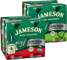 Jameson-Cola-Zero-Sugar-63-or-Jameson-Dry-Lime-Zero-Sugar-63-4-x-375ml-Cans on sale