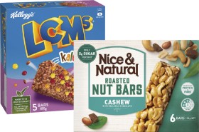 Nice-Natural-Nut-Bars-or-Kelloggs-LCMs-100-180g on sale