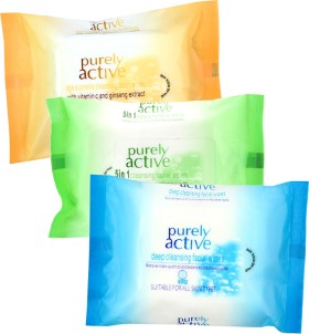 These-Purely-Active-Facial-Cleansing-Wipes-25-Pack on sale
