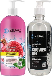 Zidac-Laboratories-Shower-Crme-or-Gel-500ml on sale
