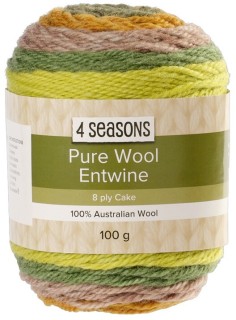 4-Seasons-Pure-Wool-Cake-Print-Entwine-100g on sale