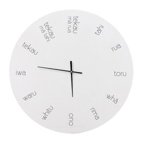 Karaka-Te-Reo-Clock on sale