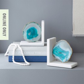 Agate-Bookends on sale