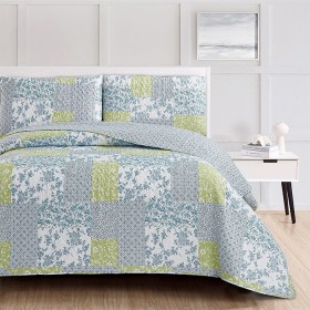 Solace-Cher-Patchwork-Coverlet-Set on sale
